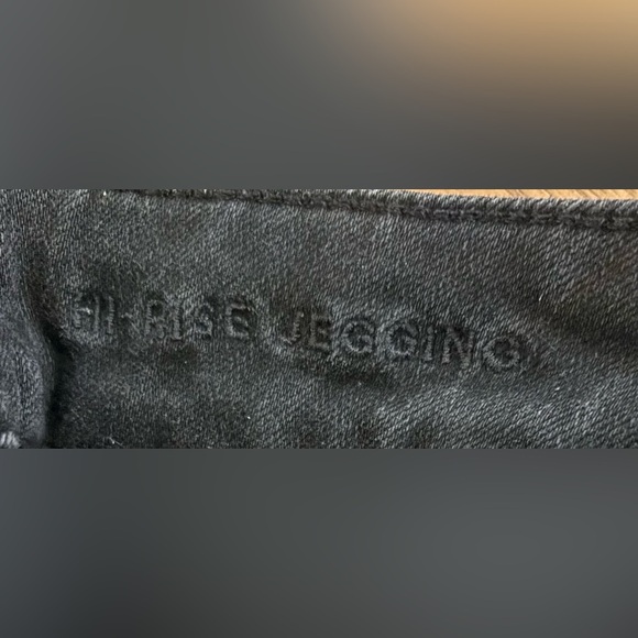 American eagle AE outfitters jean jeggings sz 0 short hi rise Next level stretch - Picture 8 of 8